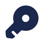 Key Minimalistic SVG Icon